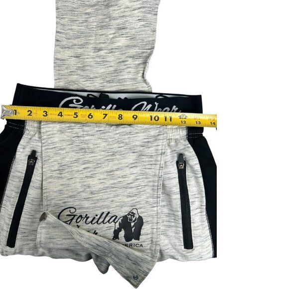 Gorilla Wear Dolores Dungarees Gray/Black Women's Size M  Fitness Bodybuilding - Picture 11 of 14